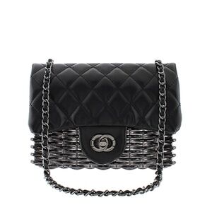 Pewter Crossbody Handbag